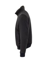 Esterno Blue Cashmere Jacket with Shearling Lining - Collezione Happy Birthday | Lidia Shopping