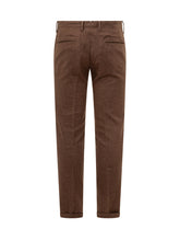 Brown Wool Trousers Incotex - Collezione Happy Birthday | Lidia Shopping