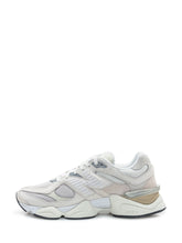 Sneakers New Balance 9060 Bianche in Mesh e Suede - Collezione Happy Birthday | Lidia Shopping