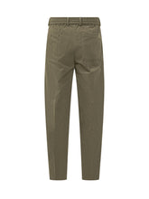 Boss Green Cotton Pants with Drawstring - Boss | Lidia Shopping