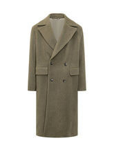 Boss Wool Double-Breasted Herringbone Coat - Boss | Lidia Shopping