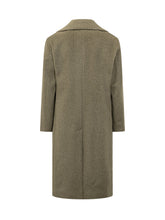 Boss Wool Double-Breasted Herringbone Coat - Boss | Lidia Shopping