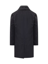 Boss Wool Coat Blue with Zip Detail - Boss | Lidia Shopping
