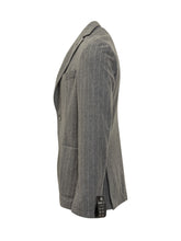 Boss Grey Wool Striped Jacket - Boss | Lidia Shopping