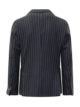 Boss Striped Jacket with Classic Lapels - Boss | Lidia Shopping
