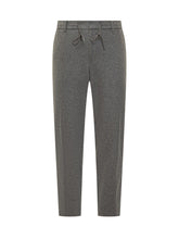 Boss Grey Pants with Drawstring and Zip Closure - Boss | Lidia Shopping