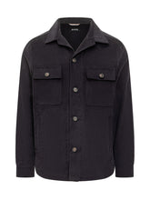 Boss Black Cotton Overshirt with Pockets - Boss | Lidia Shopping