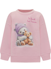 Felpa Rosa con Orsetti MC2 Saint Barth - Abbigliamento Bambini | Lidia Shopping