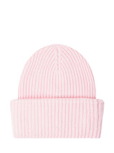 MC2 Saint Barth Pink Wool Beanie with Logo - Collezione Happy Birthday | Lidia Shopping