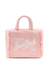 Borsa MC2 Saint Barth Vanity Mini in Tweed Rosa - Bambini | Lidia Shopping
