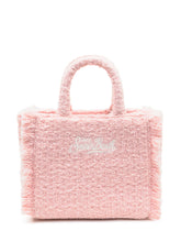 Borsa MC2 Saint Barth Vanity Mini in Tweed Rosa - Bambini | Lidia Shopping