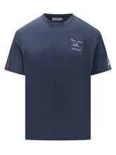 Saint Barth Blue Not Beautiful but Charming T-Shirt - Collezione Happy Birthday | Lidia Shopping