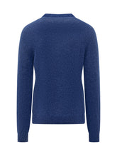 Saint Barth Blue Crewneck Sweater - Collezione Happy Birthday | Lidia Shopping