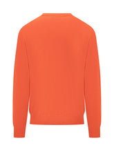 Saint Barth Orange Crewneck Sweater - Collezione Happy Birthday | Lidia Shopping