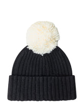 Black Pom-Pom Hat MC2 Saint Barth Kids - Collezione Happy Birthday | Lidia Shopping