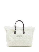 MC2 Saint Barth Colette Wool Rib Bag with Embroidery - Collezione Happy Birthday | Lidia Shopping