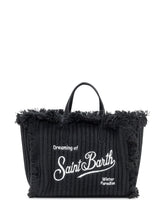 MC2 Saint Barth Borsa Colette Wool Rib con Ricamo - Borse A Mano Donna | Lidia Shopping