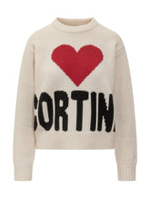 MC2 Saint Barth Cortina Wool Sweater with Red Heart - Collezione Happy Birthday | Lidia Shopping