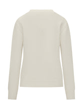 Vacanze di Natale White Logo Crewneck Sweater - Collezione Happy Birthday | Lidia Shopping