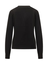 St. Barth Black Sweater with Brillante Writing - Collezione Happy Birthday | Lidia Shopping