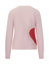 St. Barth Pink Sweater with Heart and In Love Logo - Collezione Happy Birthday | Lidia Shopping