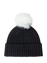 Cappello con Pompon Nero MC2 Saint Barth - Accessori Donna | Lidia Shopping