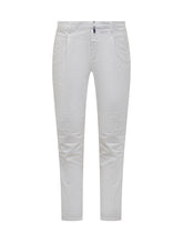 Incotex White Cotton Pants - Collezione Happy Birthday | Lidia Shopping
