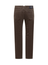 Incotex Brown Cotton Pants - Collezione Happy Birthday | Lidia Shopping