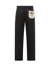 Dickies Wide-Leg Black Cotton Trousers - Collezione Happy Birthday | Lidia Shopping