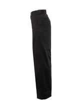 Dickies Wide-Leg Black Cotton Trousers - Collezione Happy Birthday | Lidia Shopping