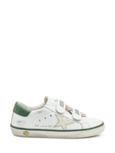 Golden Goose Kids Old School Sneaker with Green Details - Collezione Happy Birthday | Lidia Shopping