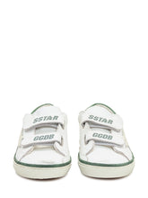 Golden Goose Kids Old School Sneaker with Green Details - Collezione Happy Birthday | Lidia Shopping