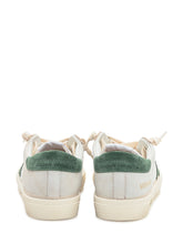 Golden Goose Kids White May Sneaker with Green Star - Collezione Happy Birthday | Lidia Shopping