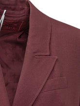 Marella Co-Design Fluid Double-Breasted Bordeaux Blazer - Collezione Happy Birthday | Lidia Shopping