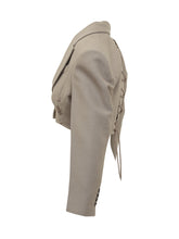 Marella Co-Design Cropped Jacket with Hooks and Laces - Collezione Happy Birthday | Lidia Shopping