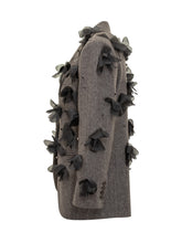 Marella Codesign Grey Jacket with Floral Applications - Collezione Happy Birthday | Lidia Shopping