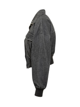 Marella Codesign Black Denim Jacket with Buttons - Collezione Happy Birthday | Lidia Shopping