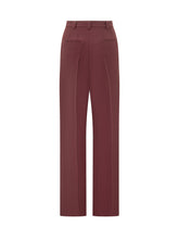 Marella Co-Design High-Waist Bordeaux Pants - Collezione Happy Birthday | Lidia Shopping