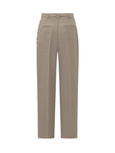 Marella Co-Design Taupe Pants with Side Details - Collezione Happy Birthday | Lidia Shopping