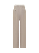Marella Co-Design Beige Straight-Leg Trousers - Collezione Happy Birthday | Lidia Shopping