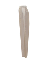 Marella Co-Design Beige Straight-Leg Trousers - Collezione Happy Birthday | Lidia Shopping
