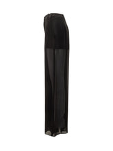Marella Co-Design Black Chiffon Trousers - Collezione Happy Birthday | Lidia Shopping