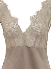 Marella Co-Design Beige Satin and Lace Mini Dress - Collezione Happy Birthday | Lidia Shopping