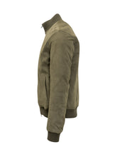 Renzo Cenci Suede Bomber Jacket with Ribbed Details - Collezione Happy Birthday | Lidia Shopping