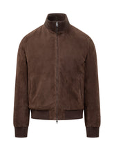 Giacca Renzo Cenci in Pelle Scamosciata Marrone - Abbigliamento Uomo | Lidia Shopping