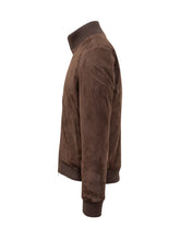 Giacca Renzo Cenci in Pelle Scamosciata Marrone - Abbigliamento Uomo | Lidia Shopping