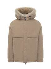 Yves Salomon Beige Parka with Fur Hood - Collezione Happy Birthday | Lidia Shopping
