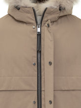 Yves Salomon Beige Parka with Fur Hood - Collezione Happy Birthday | Lidia Shopping