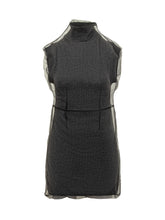 Abito Senza Maniche in Maglia con Tulle Msgm - Abbigliamento Donna | Lidia Shopping