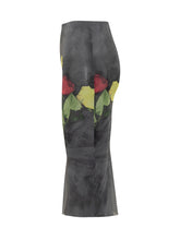 Gonna Midi con Stampa Floreale Msgm - Abbigliamento Donna | Lidia Shopping